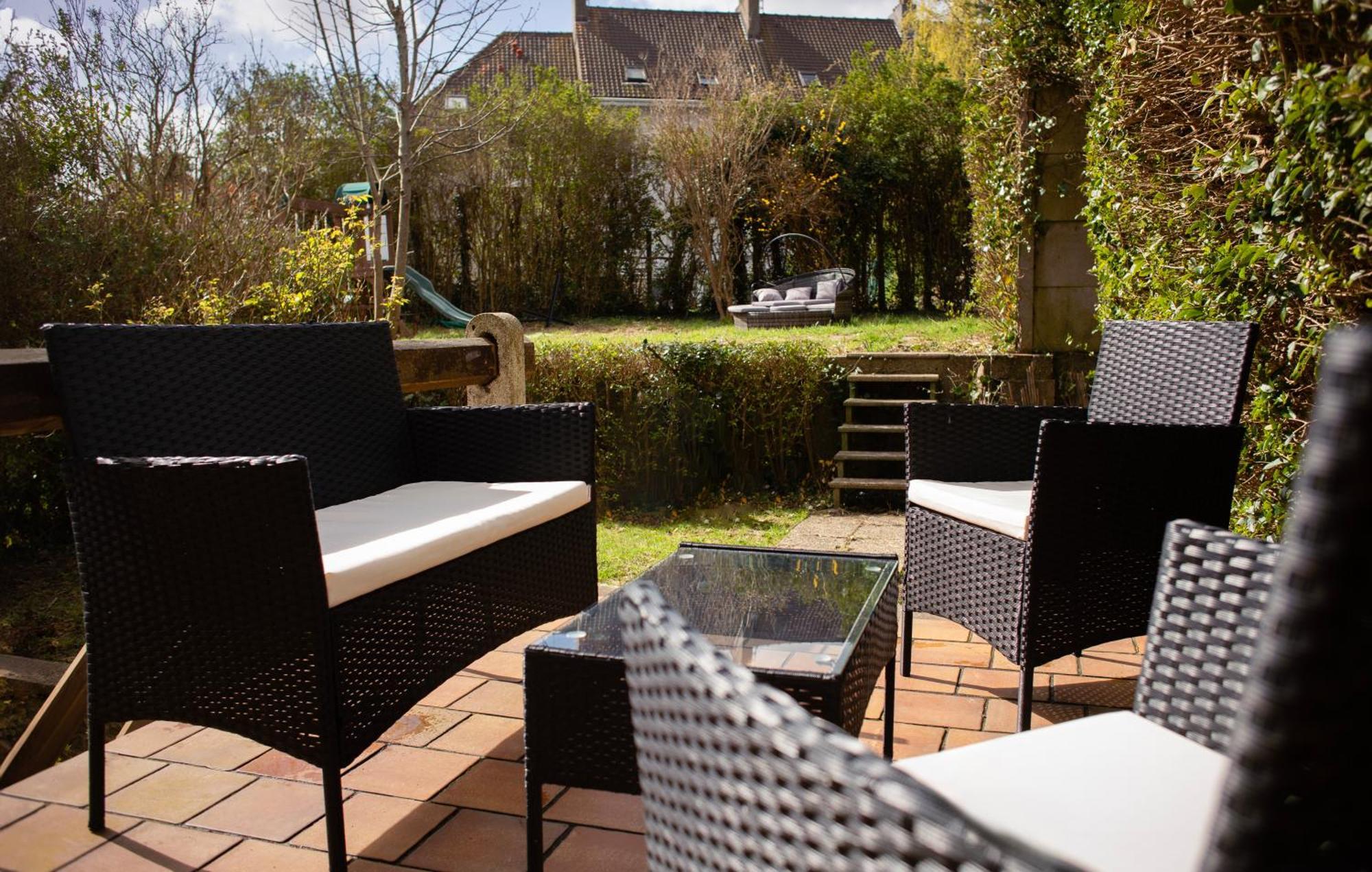 Spa , Jardin 250M2 Et Appartement Cosy De 60 M2 Au Centre Boulogne-sur-Mer Esterno foto